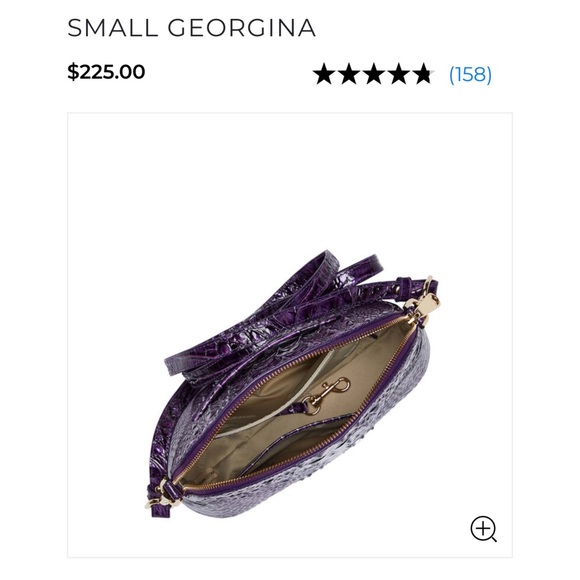 NWT! Small Georgina - Ultraviolet Ombre Melbourne Crossbody - Picture 3 of 16